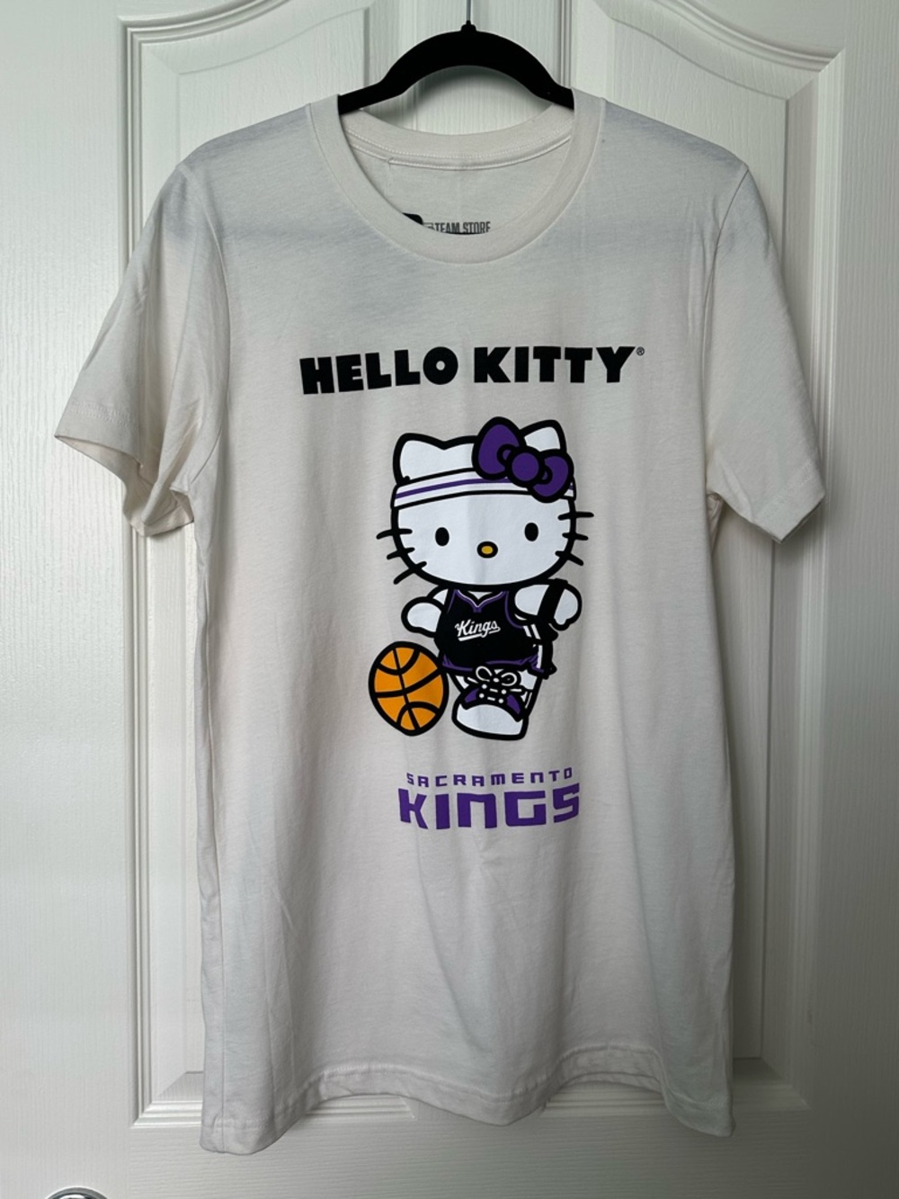 Hello Kitty x Sacramento Kings White T-Shirt